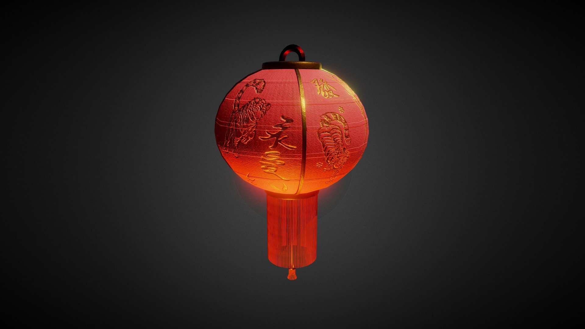 Chinese Lantern | DiNusty Empire Challenge 3d model