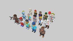 Unique Character Club Voxel