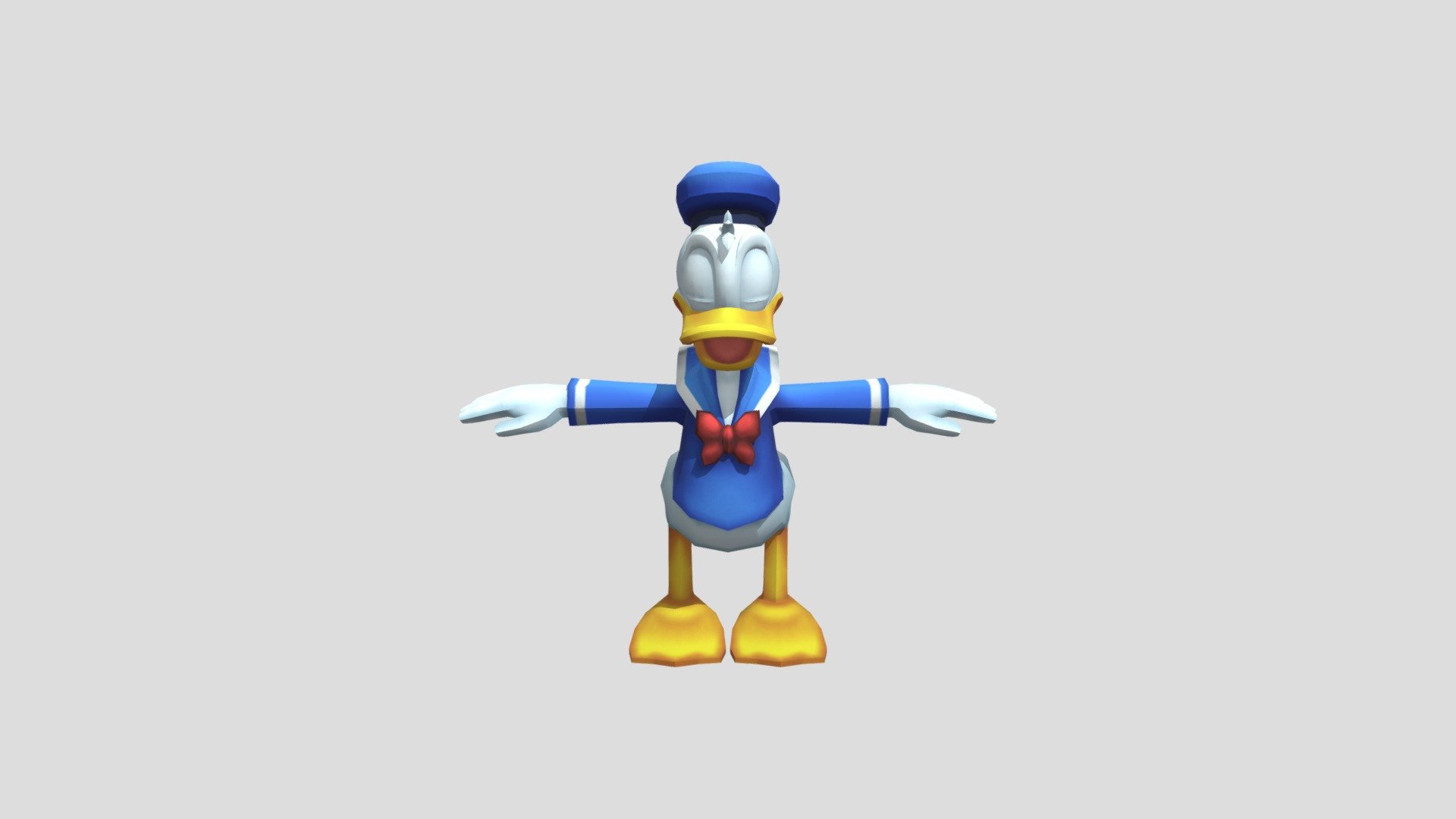 Donald Duck 3d model