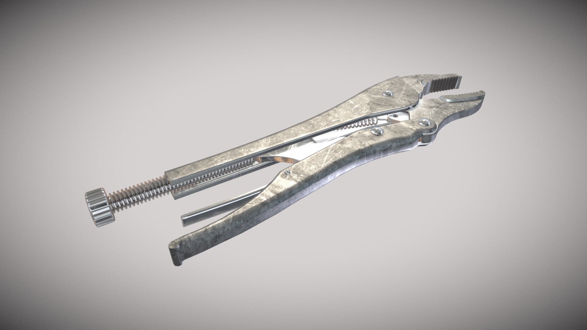 Grip Pliers 3d model