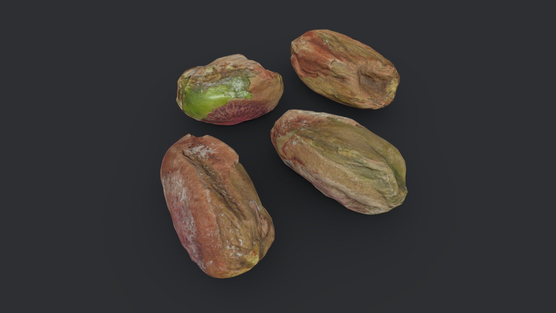 Pistachio Nut Kernels (Roasted Salted) 3d model