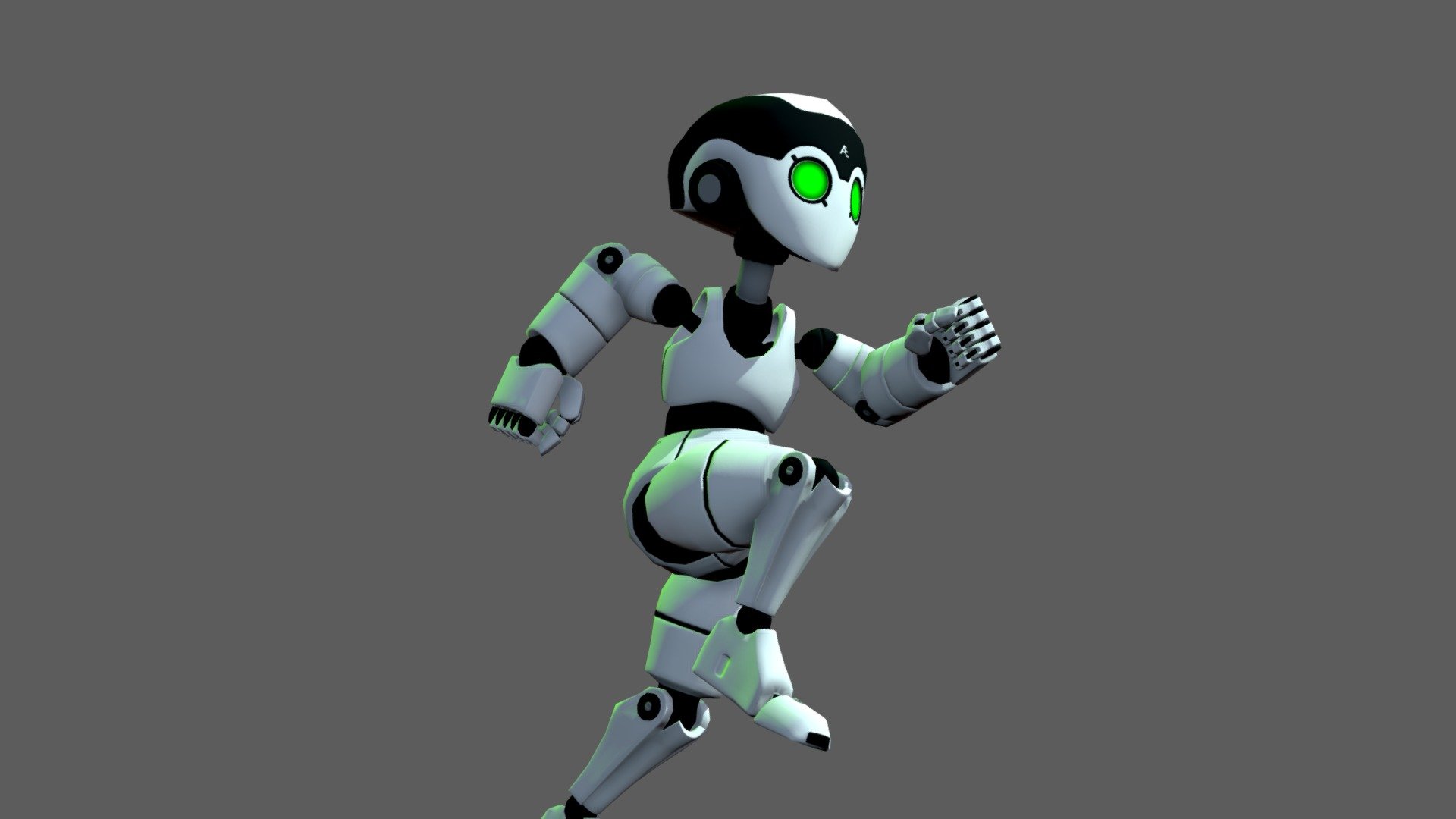 AetherBot 3d model