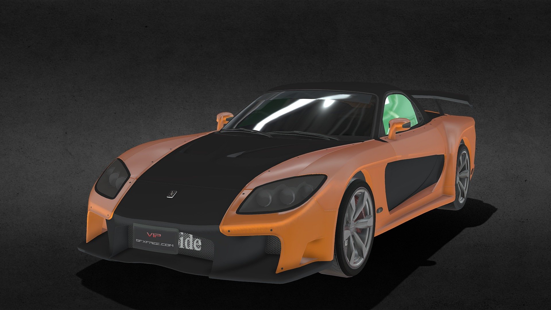 Mazda RX-7 Veilside 3d model