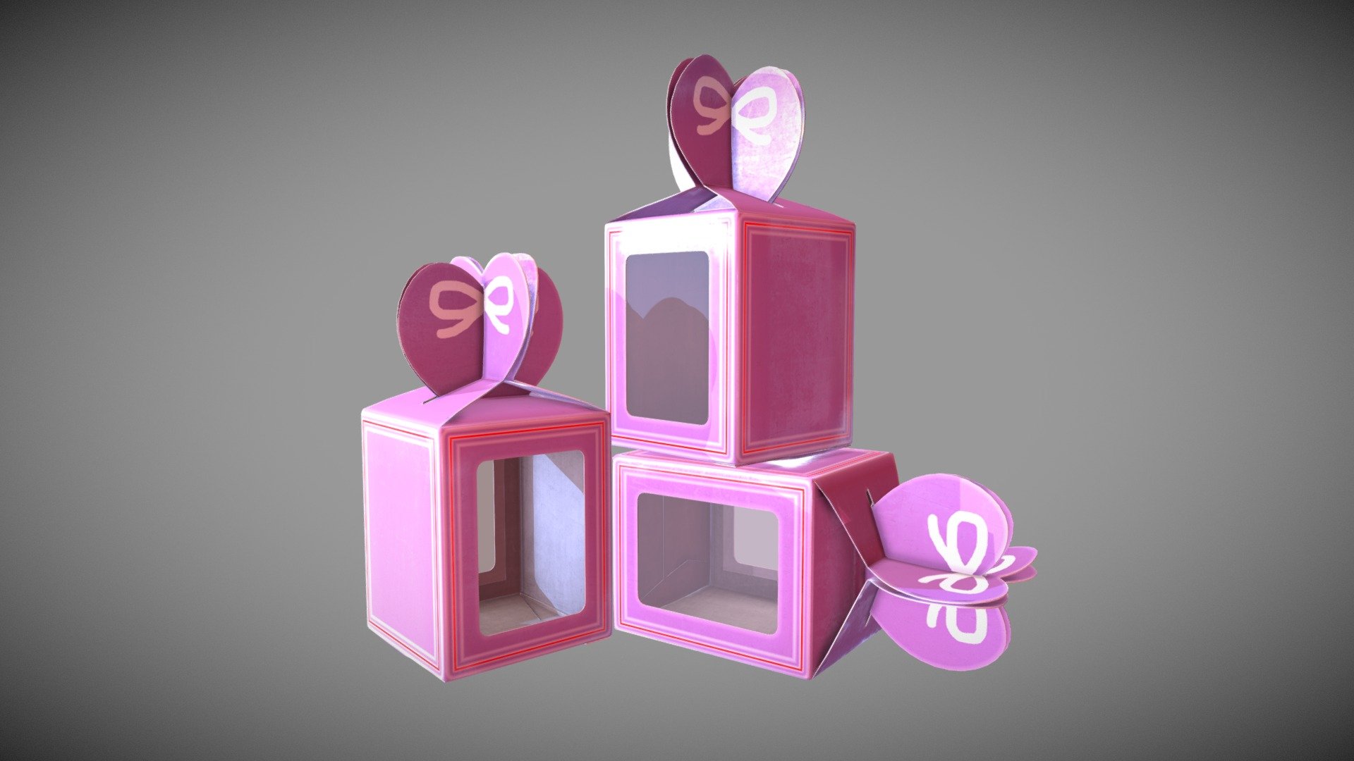 Gift Packaging 3d model