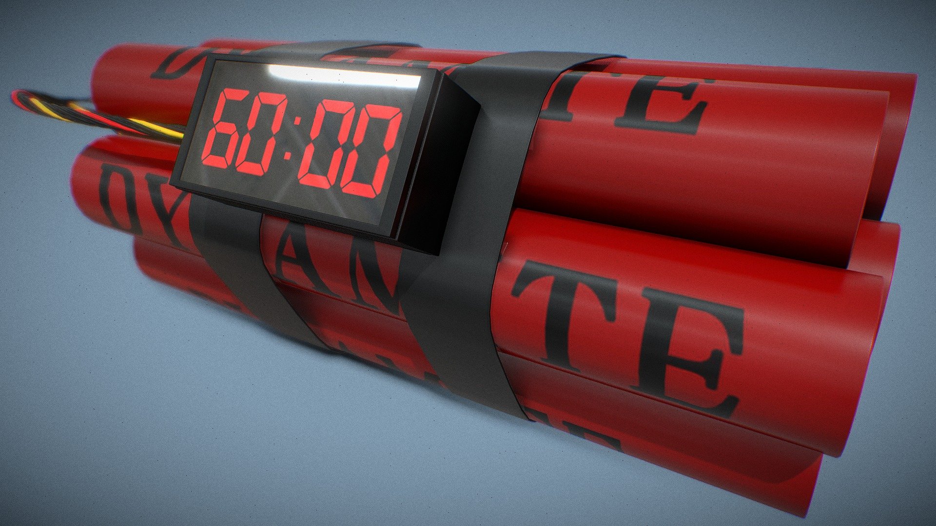 Dynamite 3d model