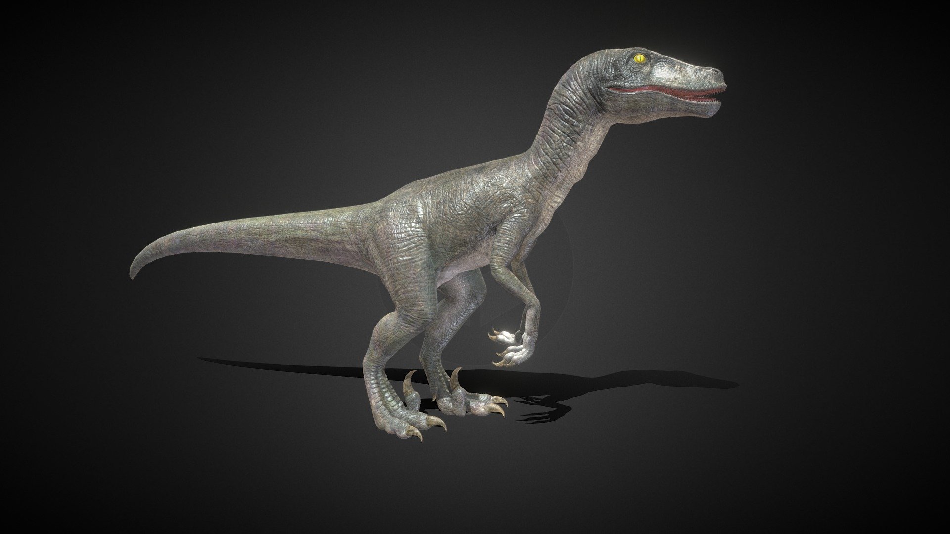 Fantasy Monster : Velociraptor 3d model