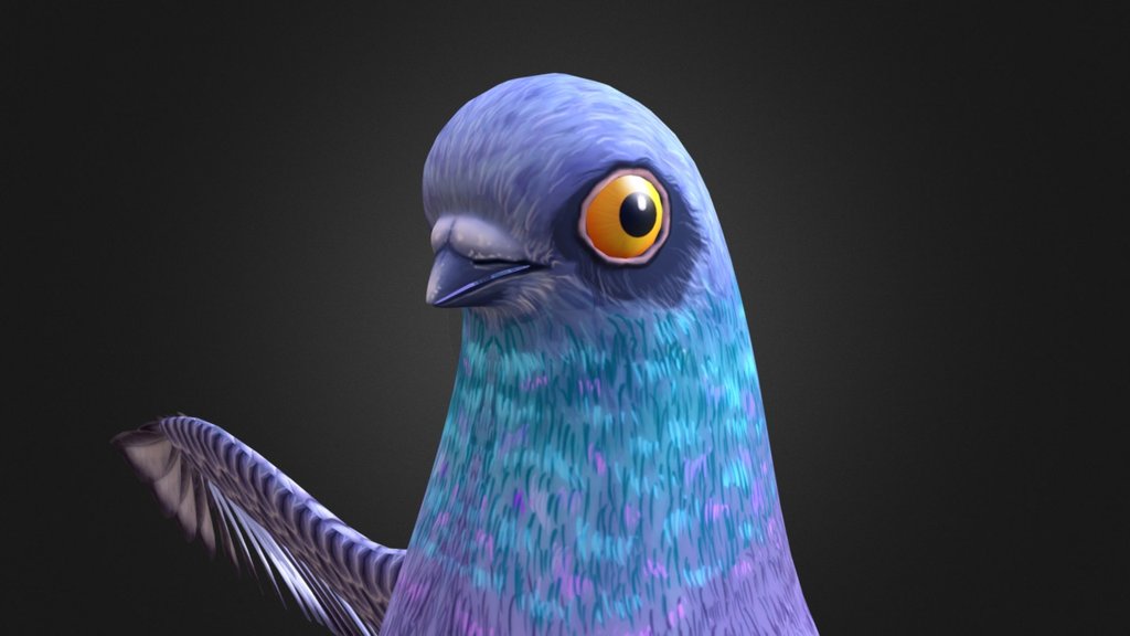 Pigeon 3d model