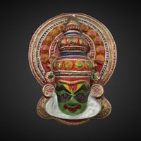 Sarai Mask Low Poly Mesh