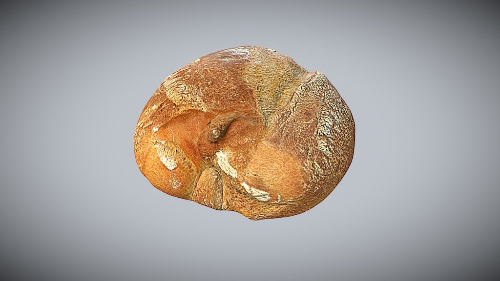 Bread 3d model