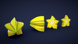 Stylized Star Fruit