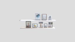 Modern Wall Shelves With Frames