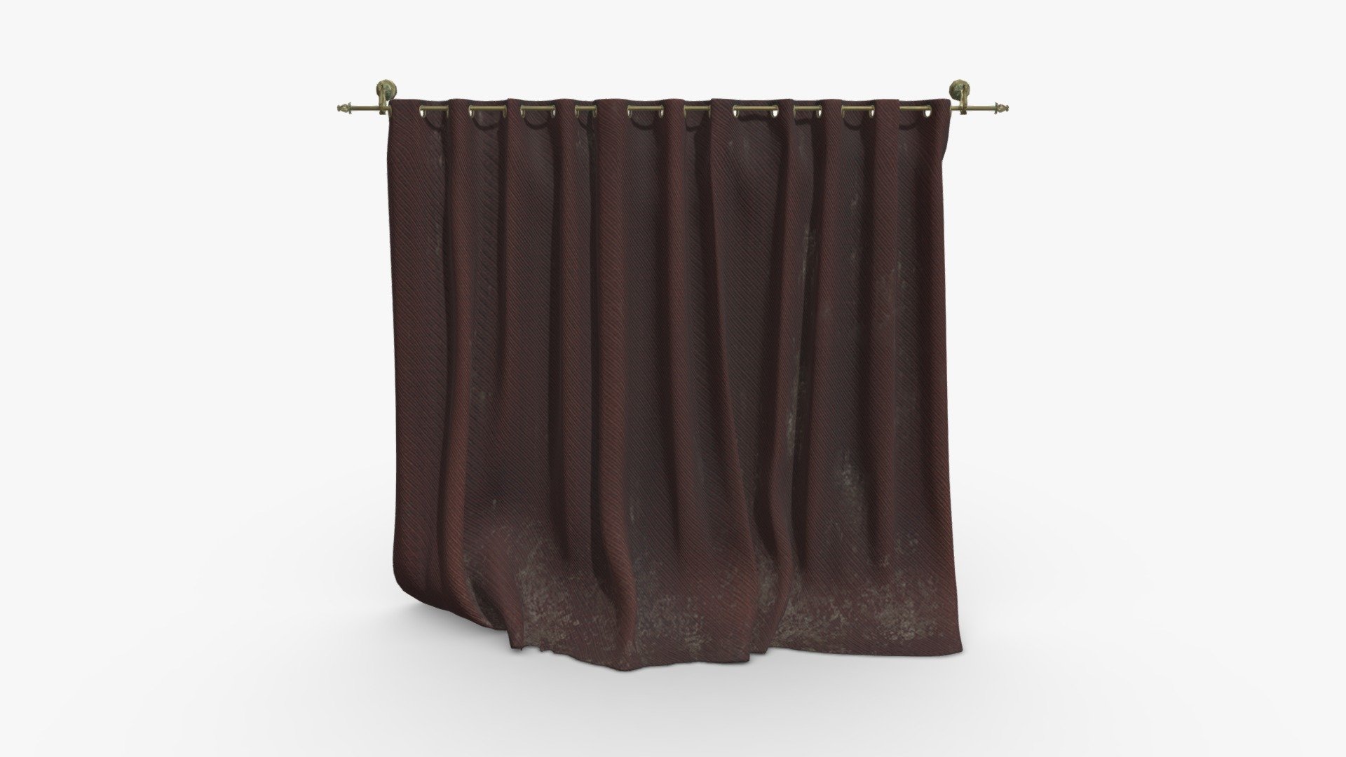 Ivy Ornamental Curtains 3d model