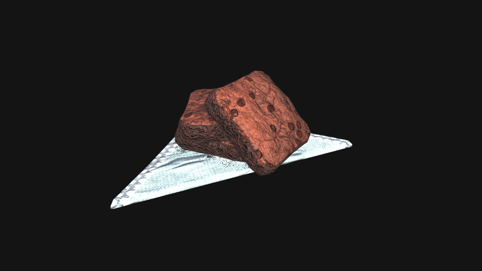 Brownies 3d model