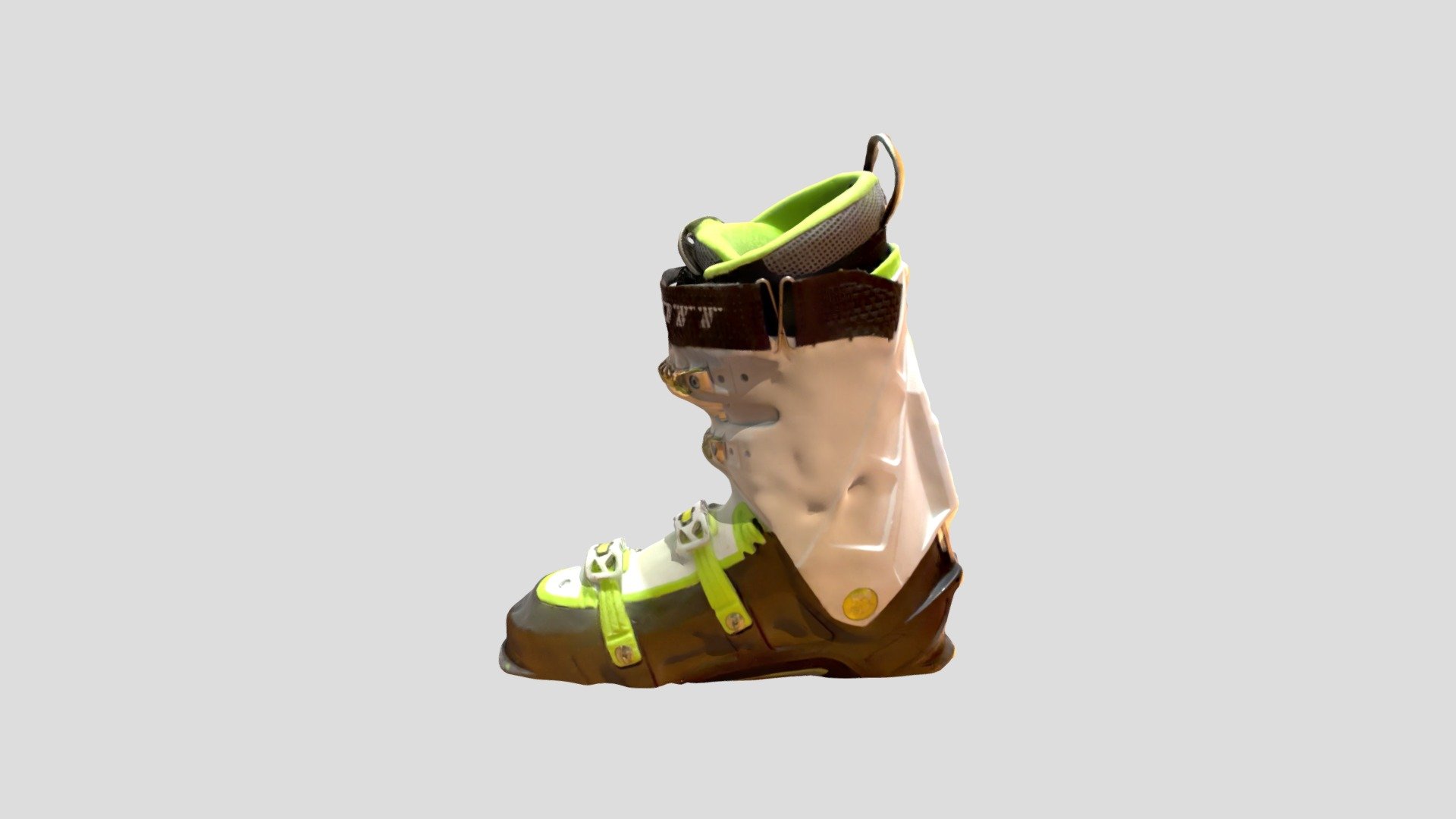 Ski shoe 3d model