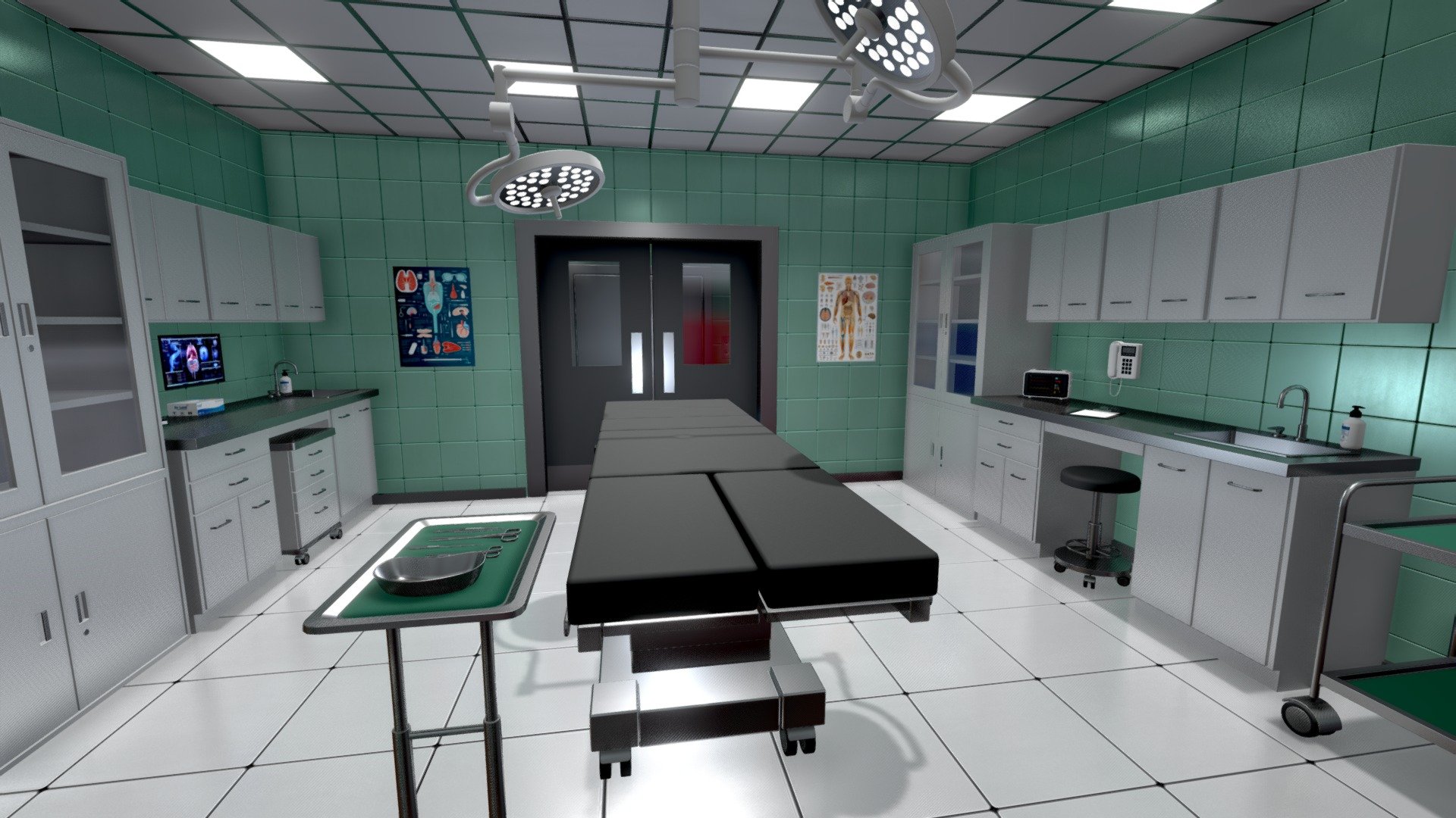 Operating Room 3d model