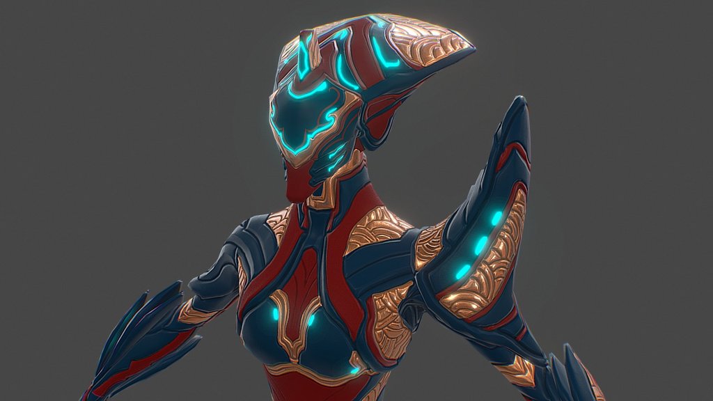 Banshee Maharliqa Skin 3d model