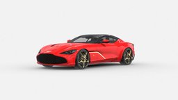 3d Model Aston Martin DBS GT Zagato