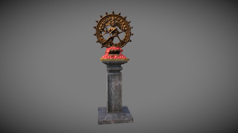 Shiva Dancing Support 3d model