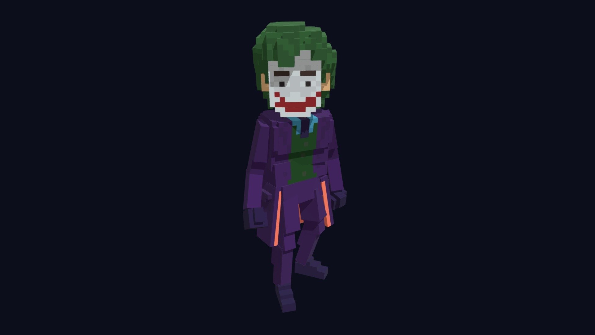 3D Voxel Character 3d model