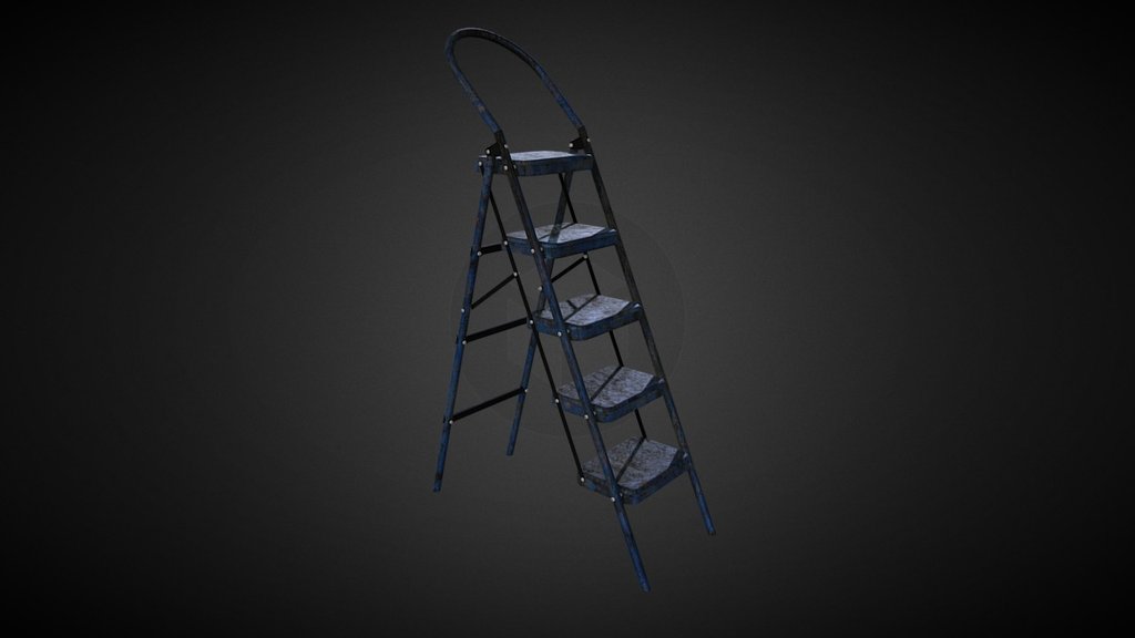 Metal Ladder 3d model