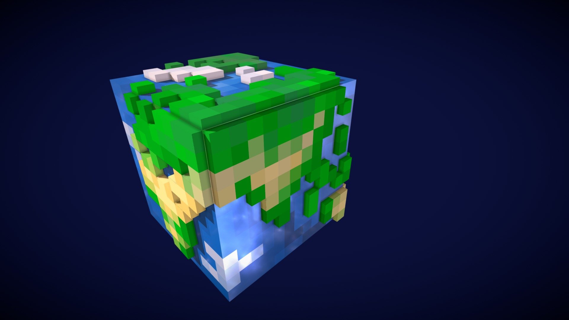 The Earth 3d model