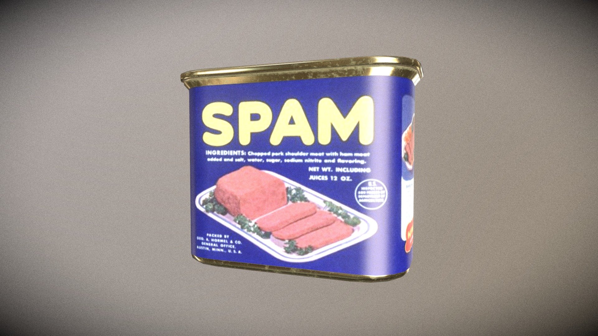 1950s Spam 3d model