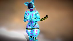 MegKat 3D Model furry