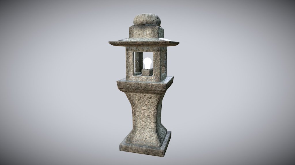 External Lamp 3d model