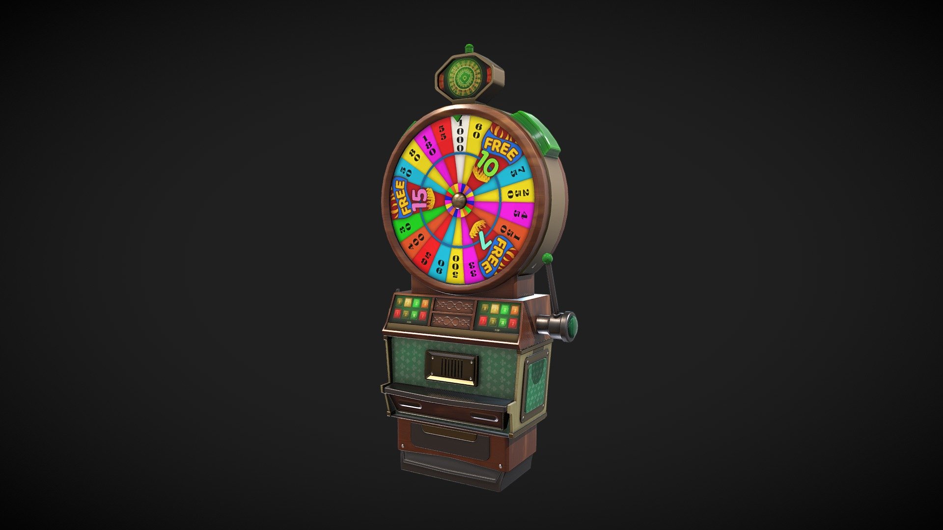 Lucky Spin Machine 3d model