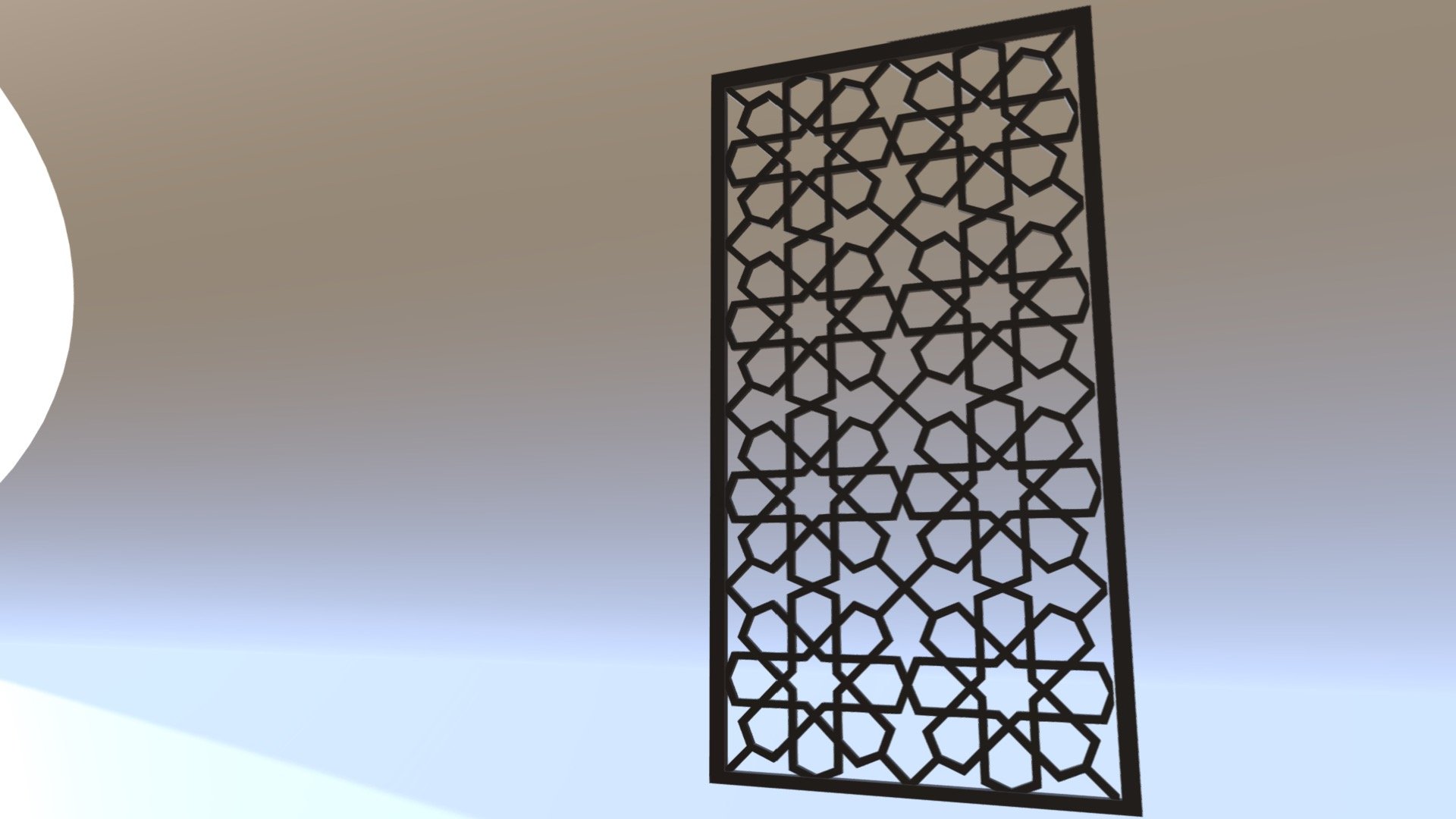 Partition Panel-3 3d model