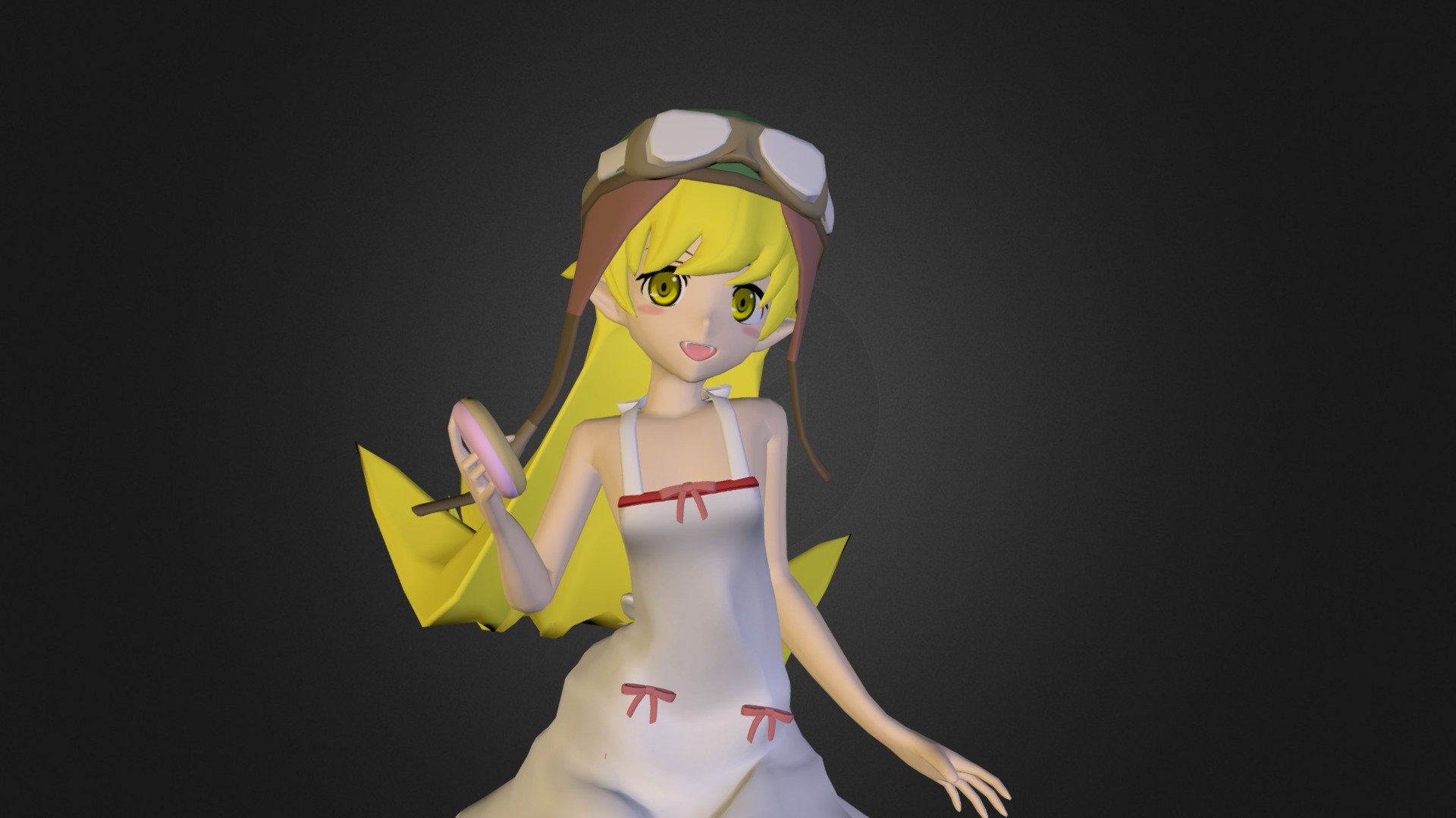 Oshino Shinobu 3d model