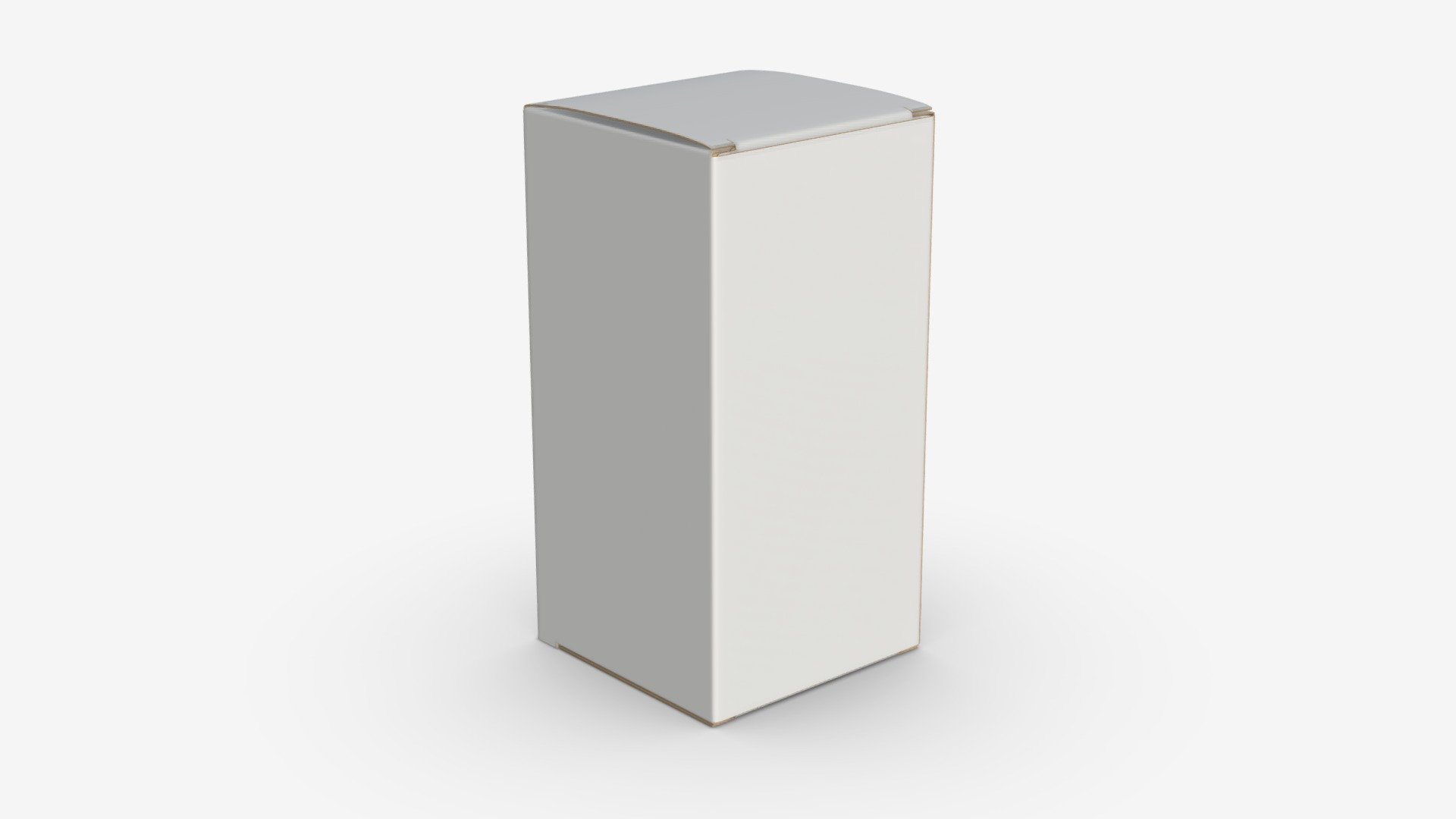 Paper box mockup 10 3d model