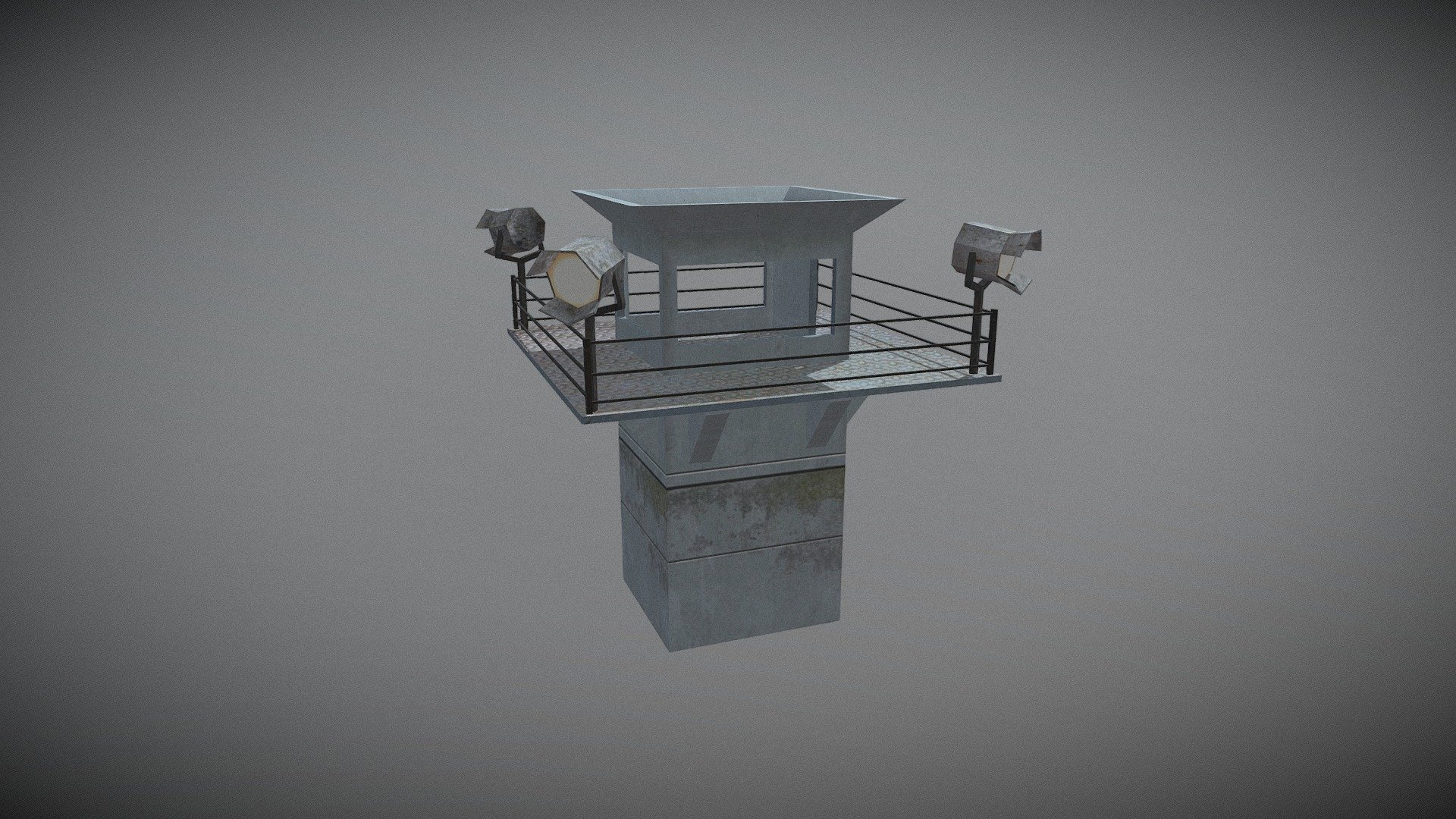 Watch Tower 3d model