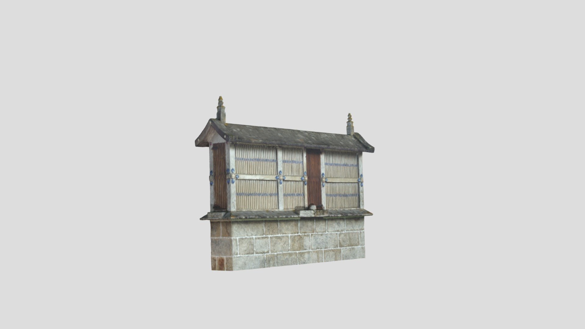 Hórreo da Barreira 3d model