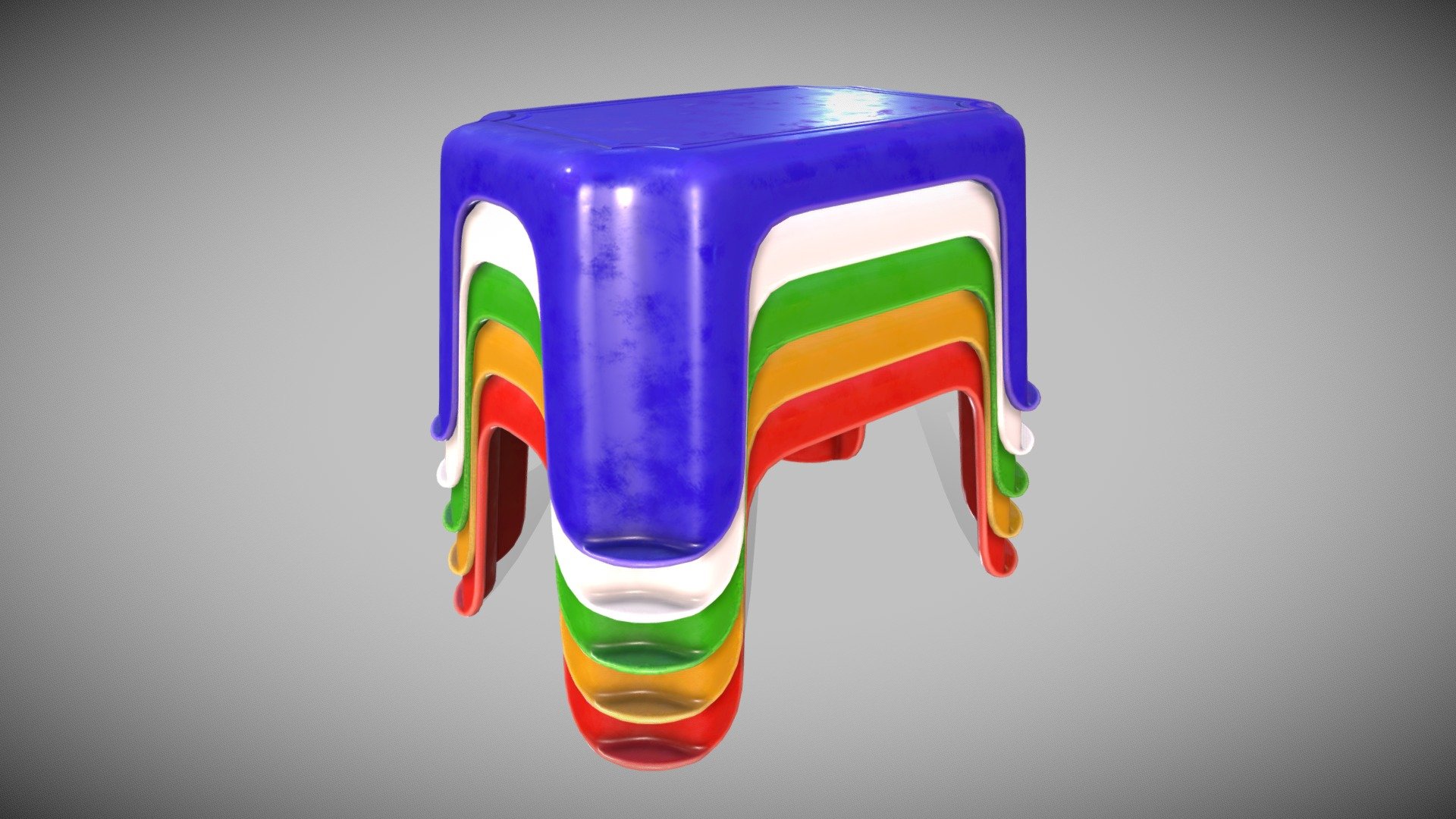 Stools 3d model