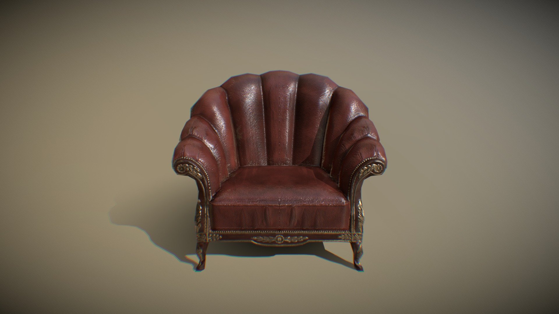 Sofa_Single 3d model