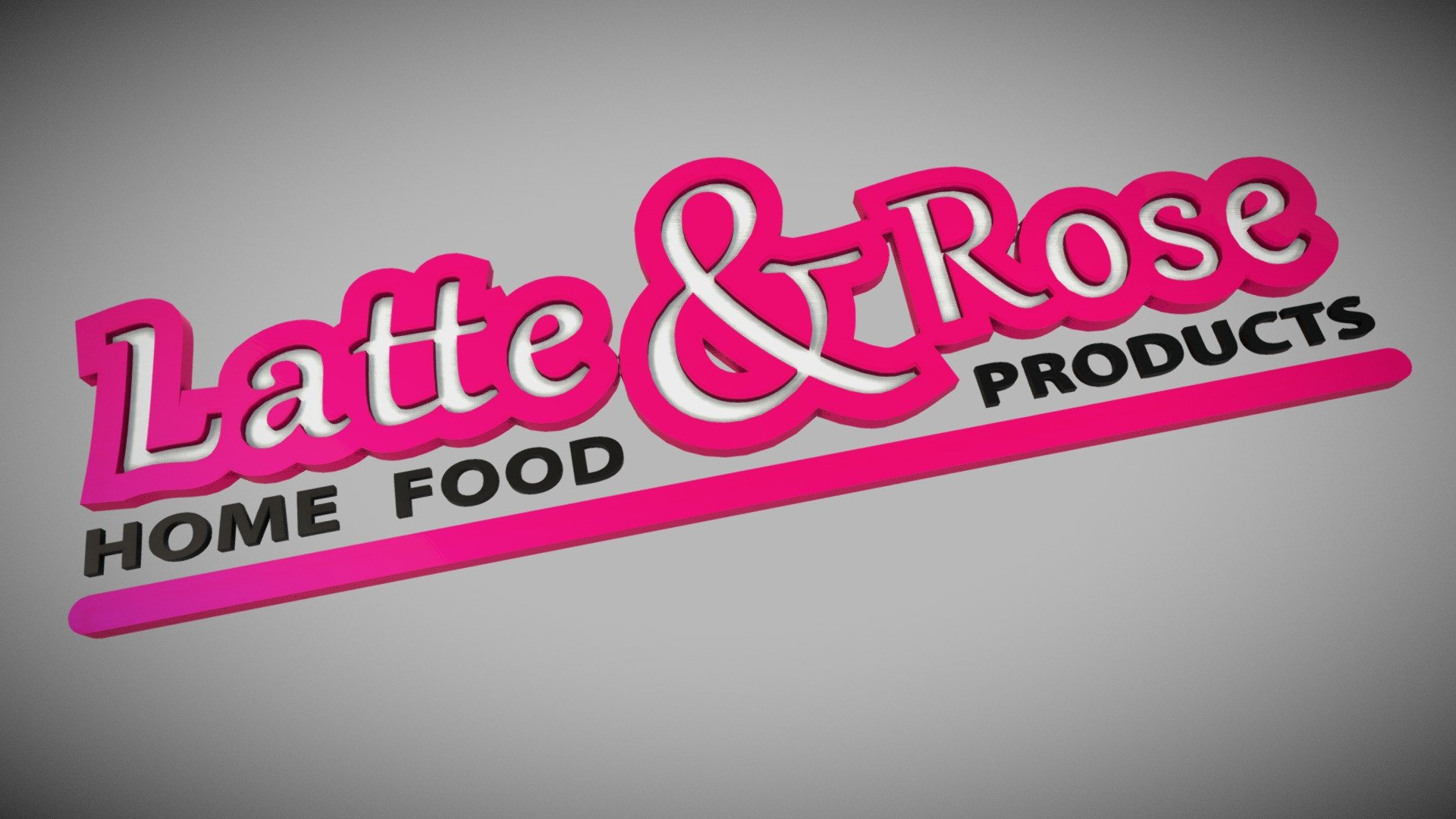 Latte E Rose 3d model