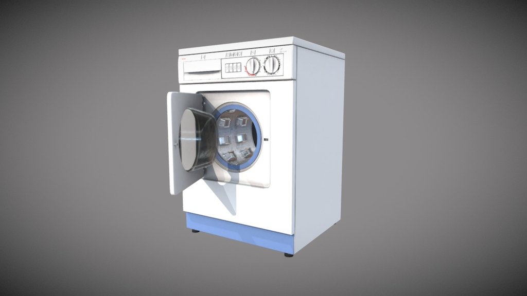 Washing Machine 3d model