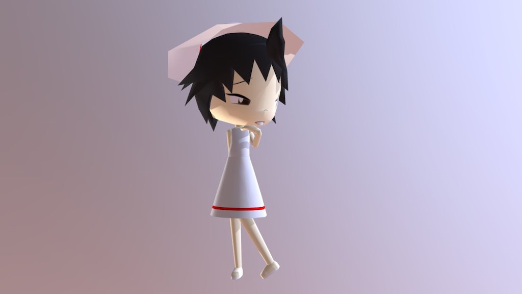 Shy Aiko 3d model