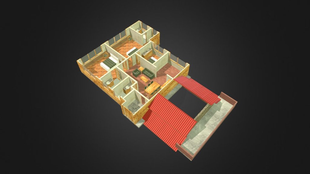 Kathosh Section 3d model