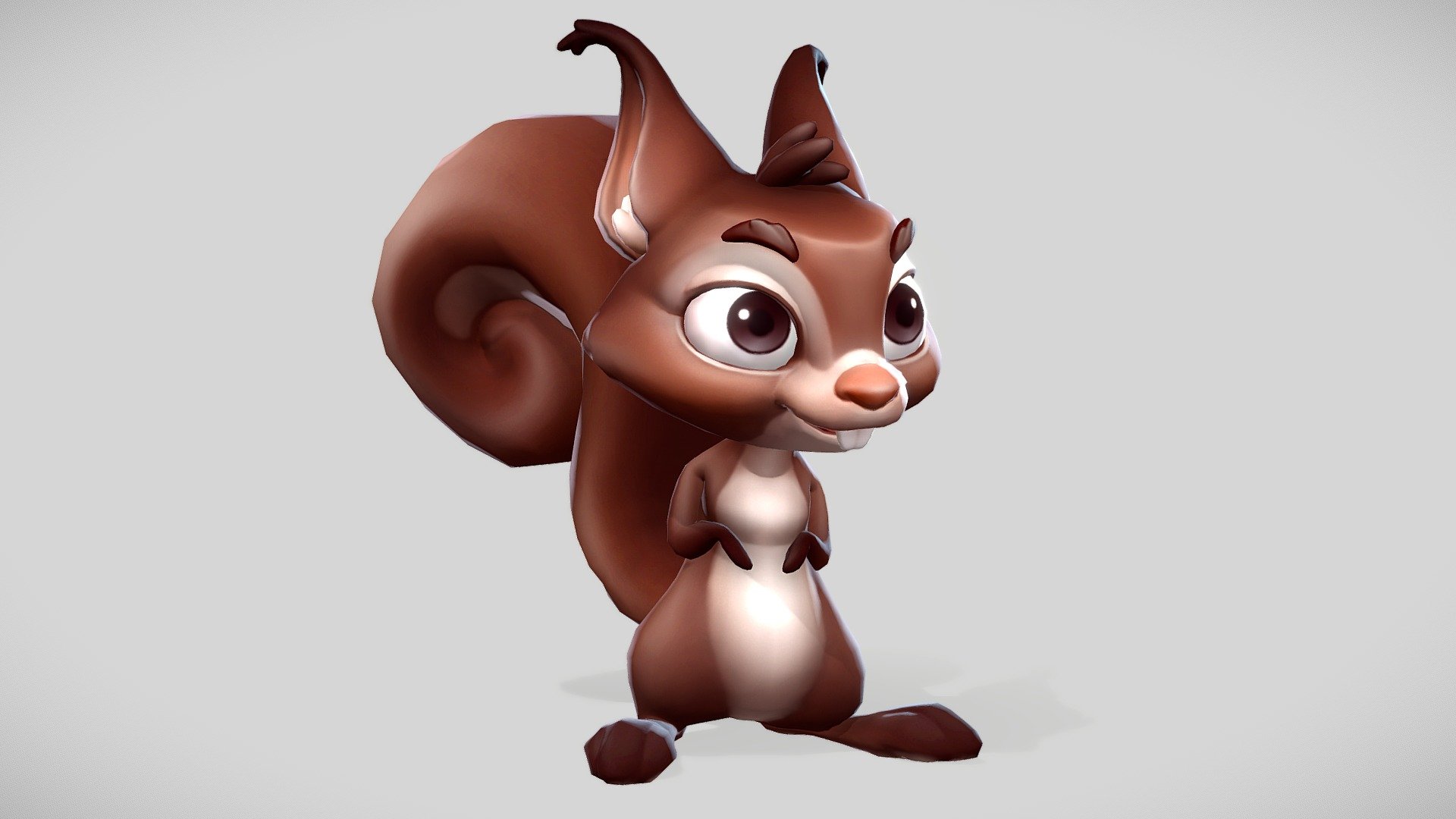 Squirrel 3d model