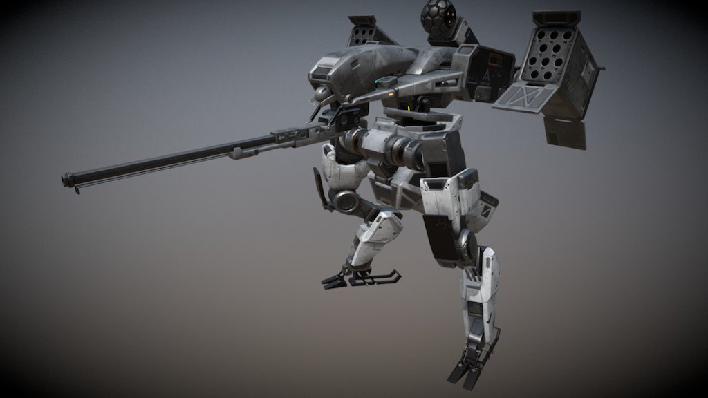 Battle Walker 3d model