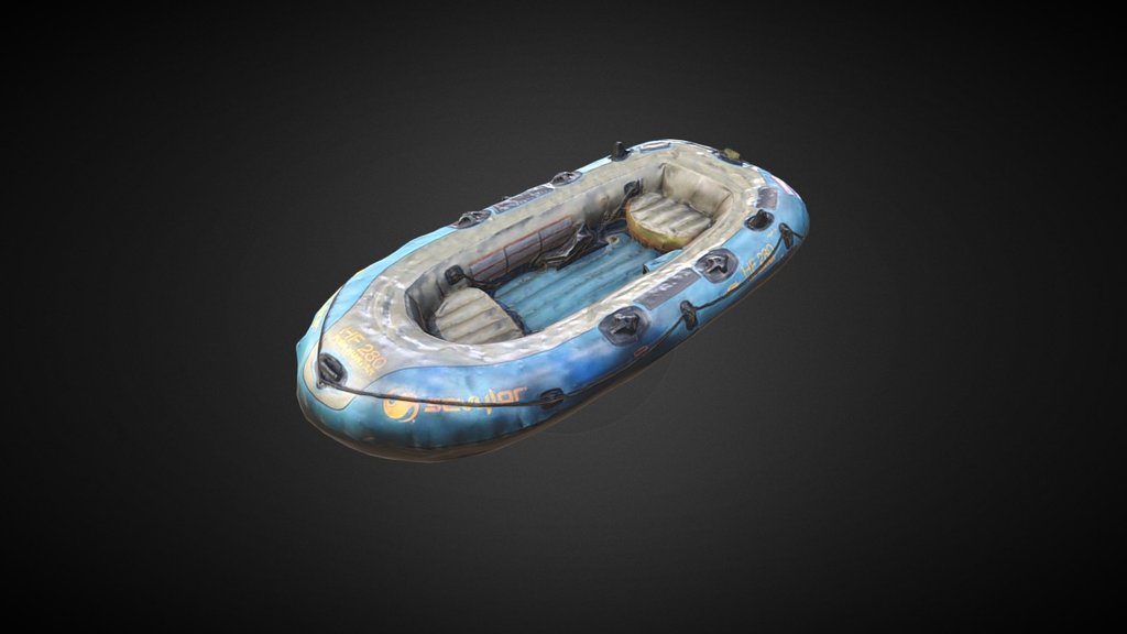 Raft 3d model