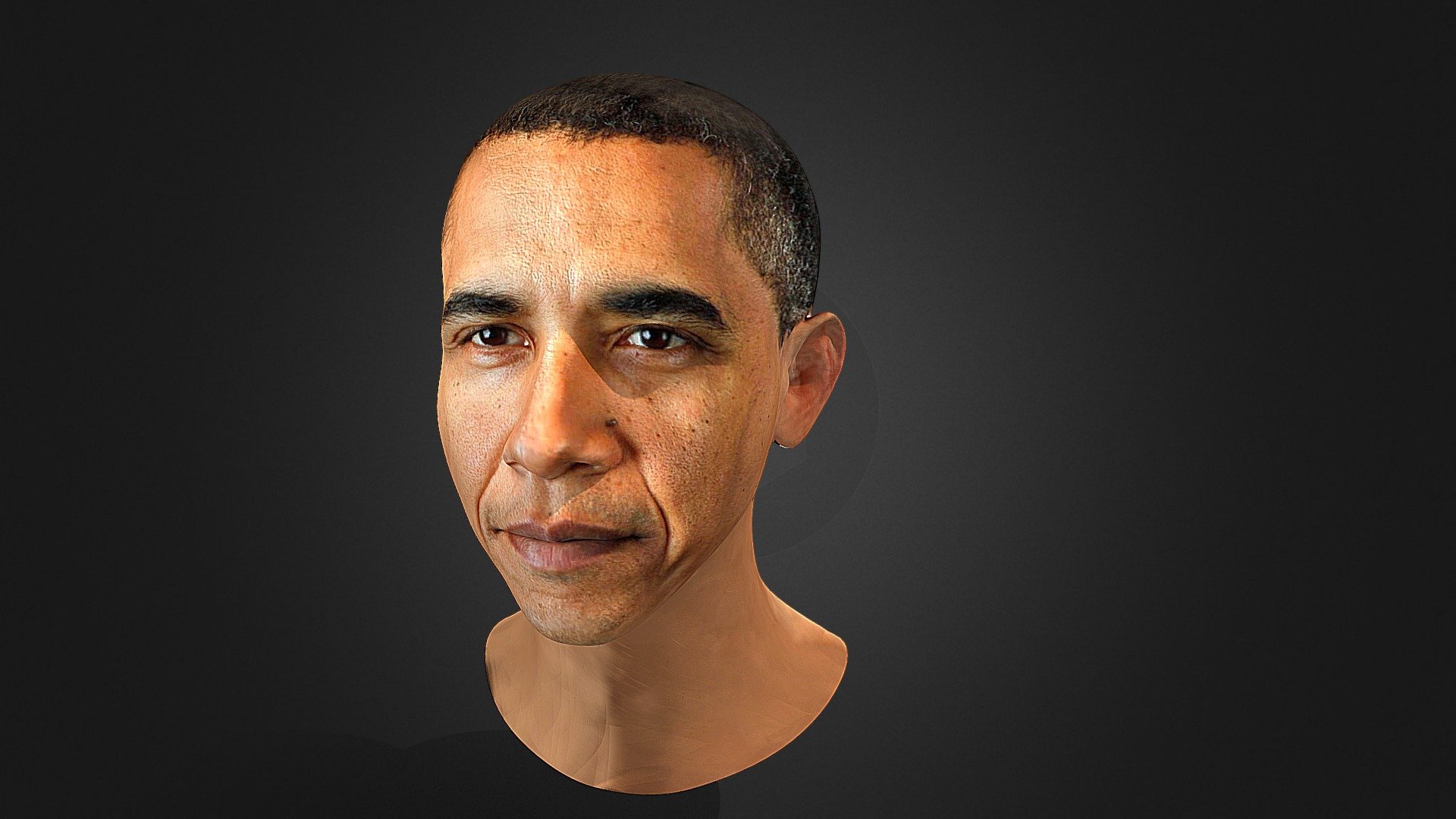 Barack Obama 3d model