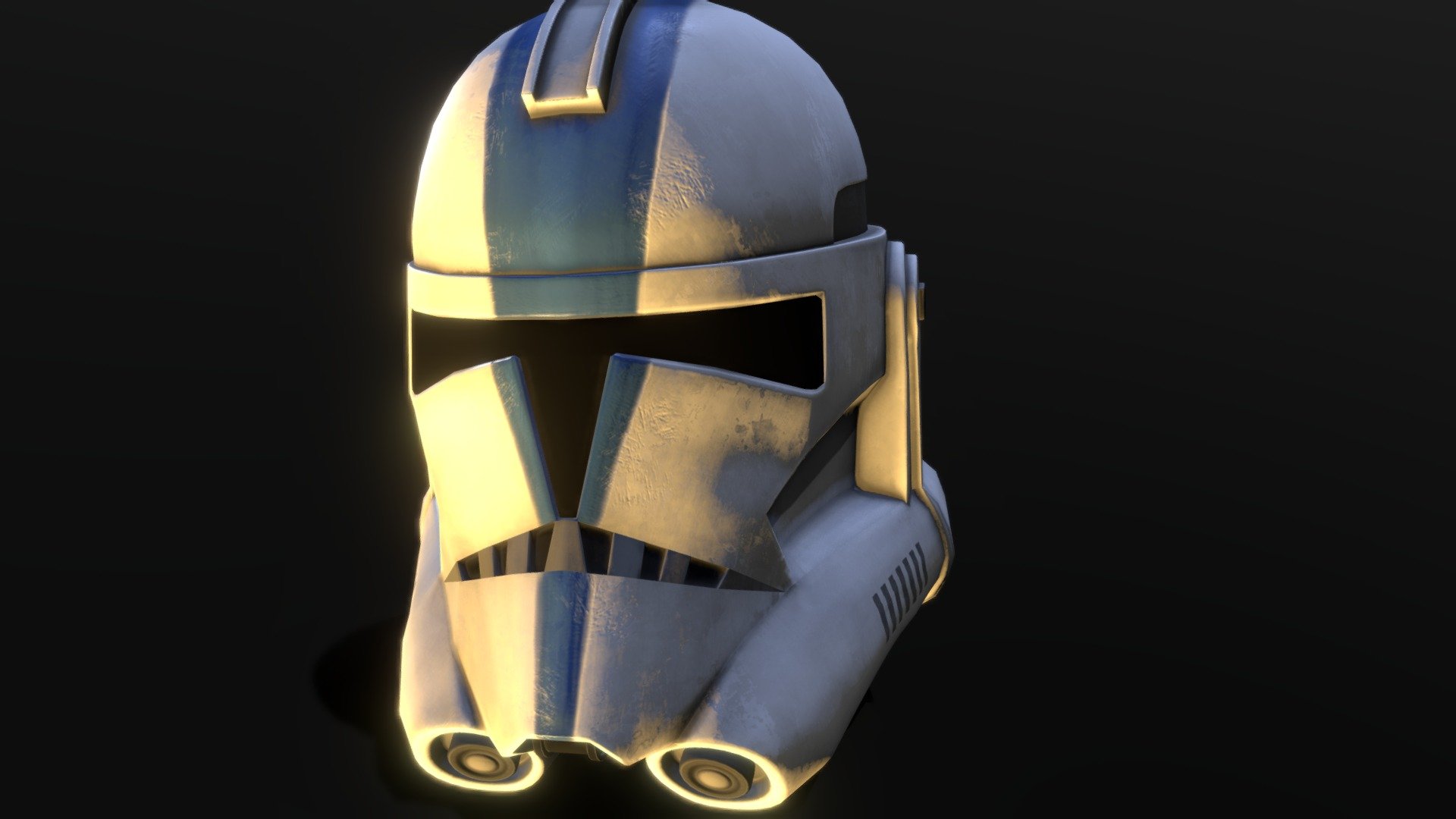 501st Clone Helm 3d model