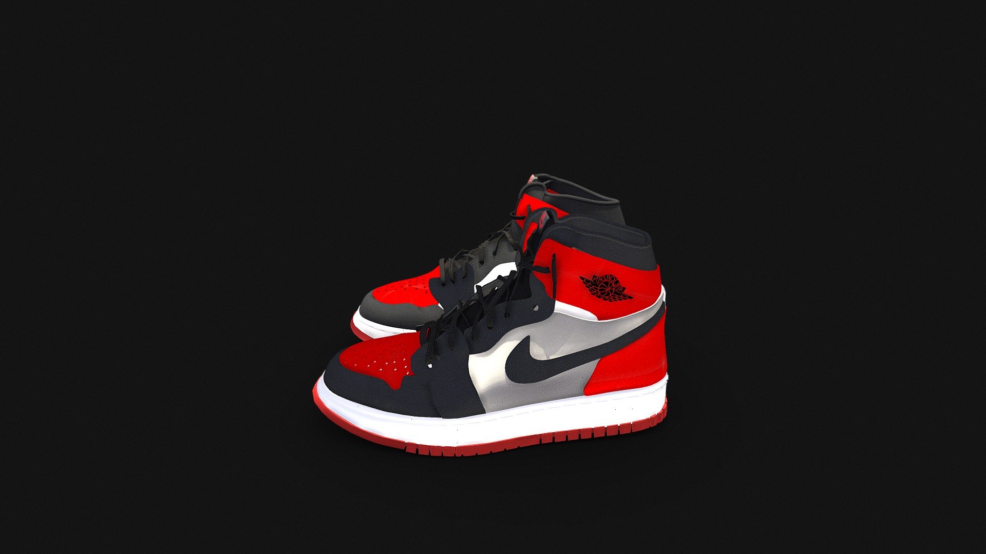 Nike Air Jordan 1 High 3d model