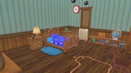 cartoon childroom