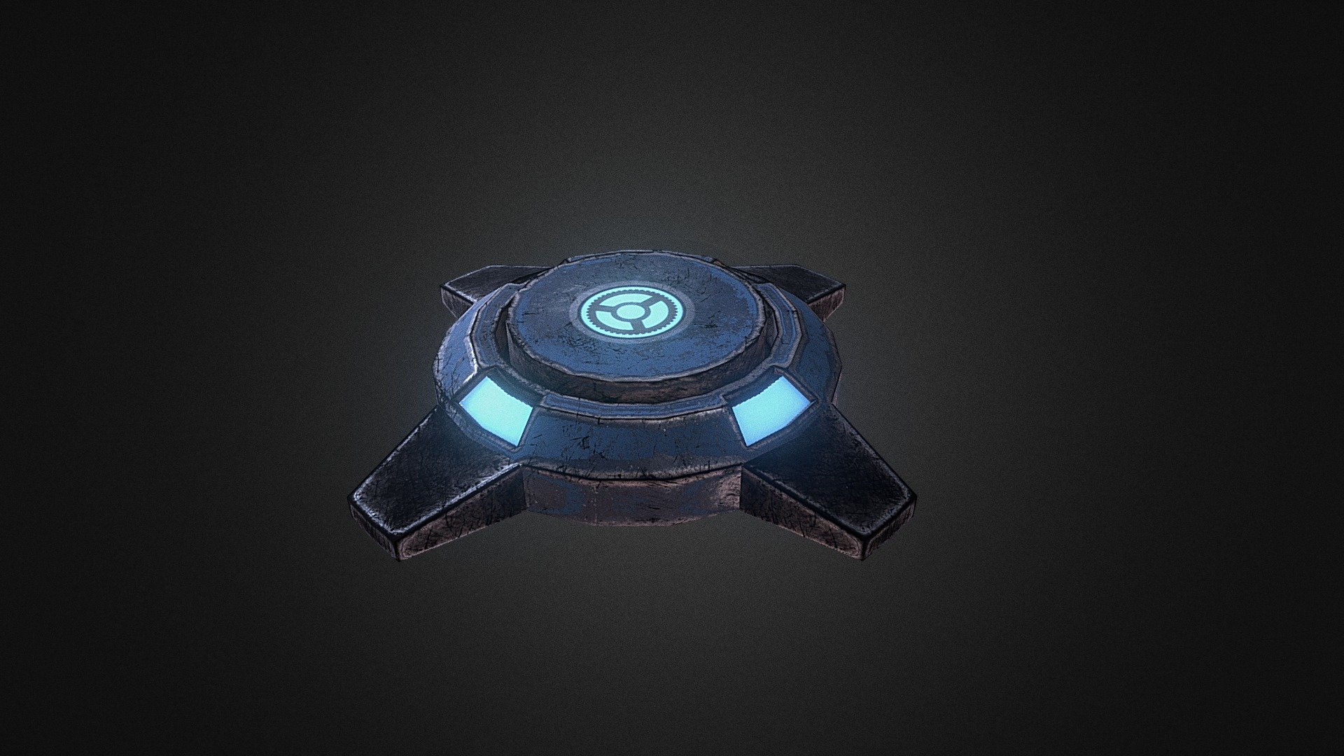 Landmine 3d model