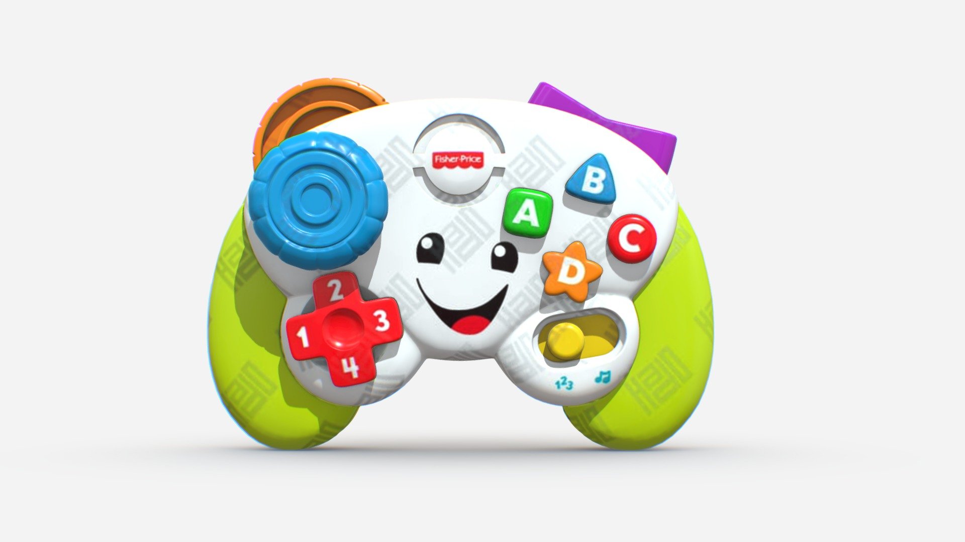 Fisher Price Game and Learn Controller 3d model