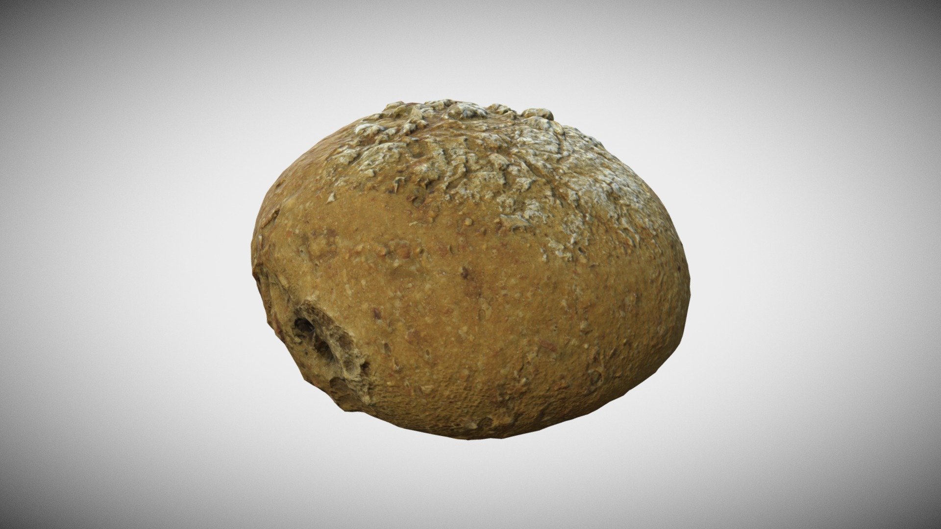 Brown Bread 3d model